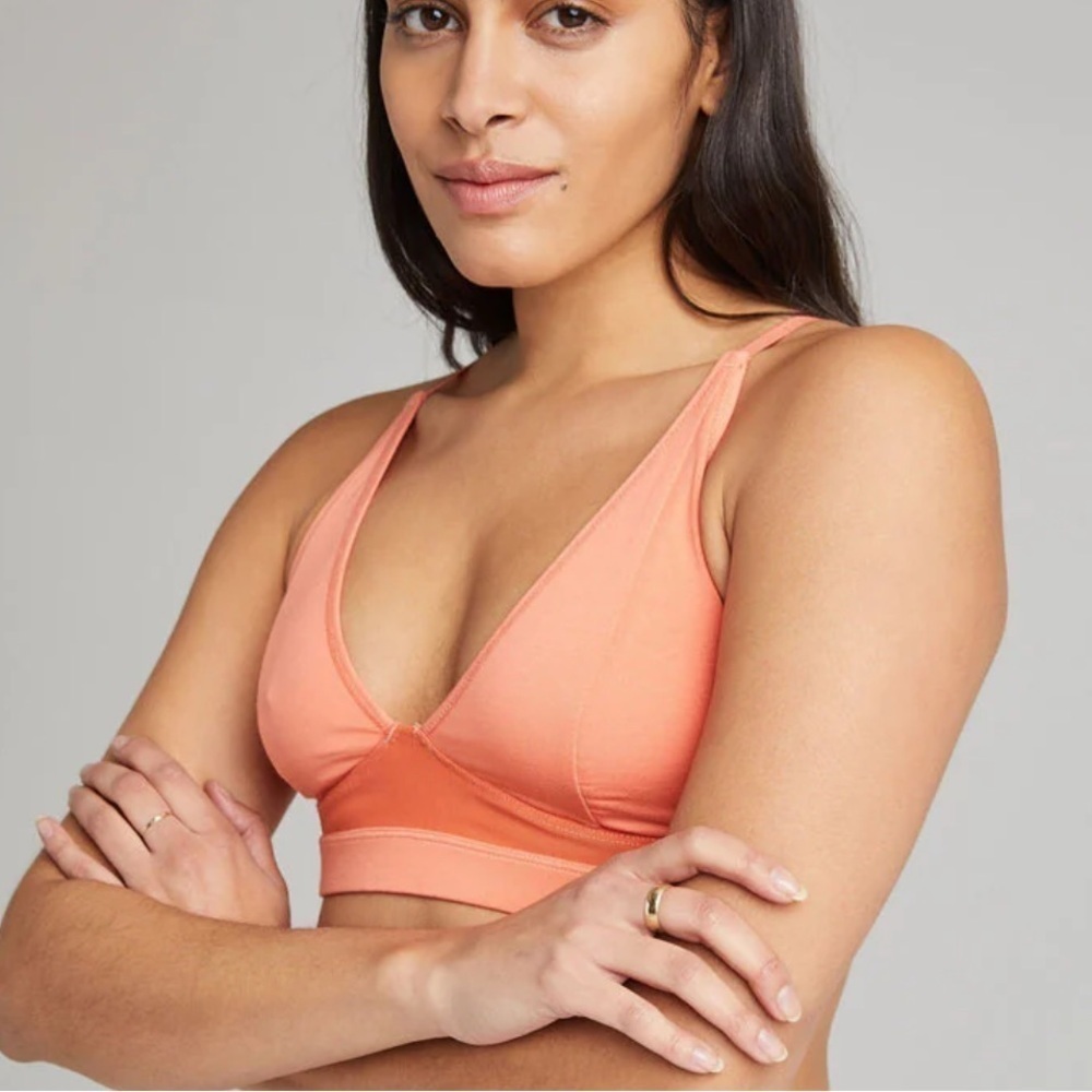 NEW with tags Richer Poorer High Cut Bralette in Flamingo Size XS